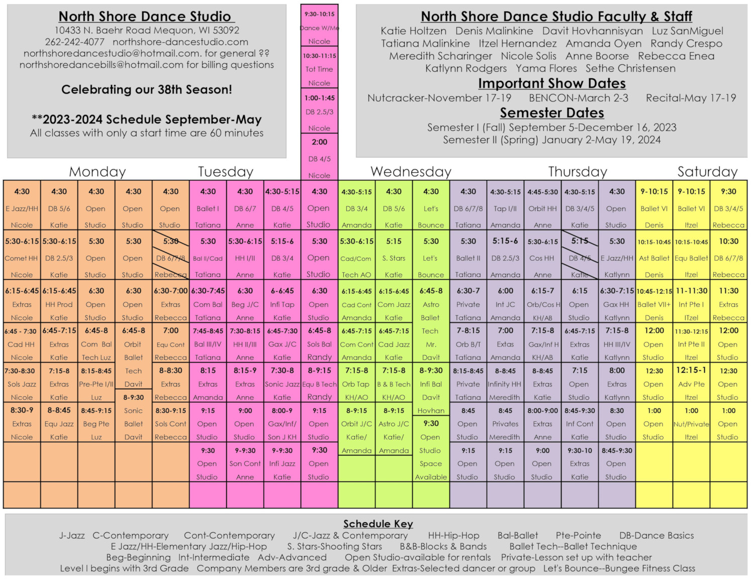 Spring Dance Classes North Shore Dance Studio Mommy & Me, Ballet